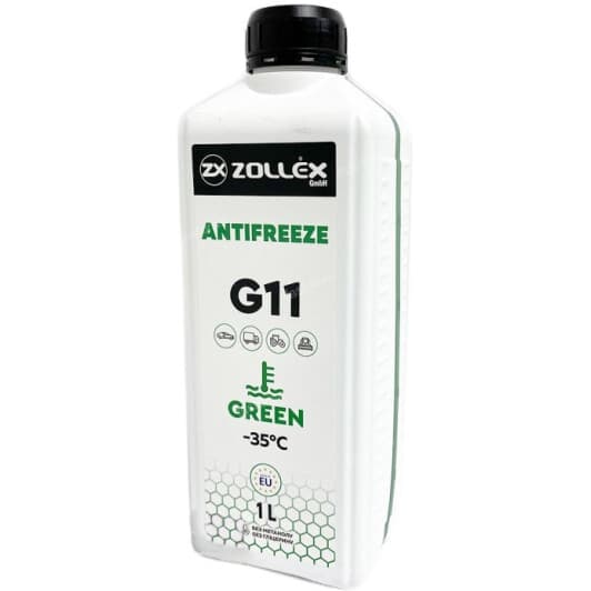 Zollex G11 зелений -35 °C готовий антифриз