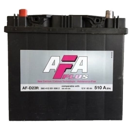 Акумулятор Afa 6 CT-60-L 560413051