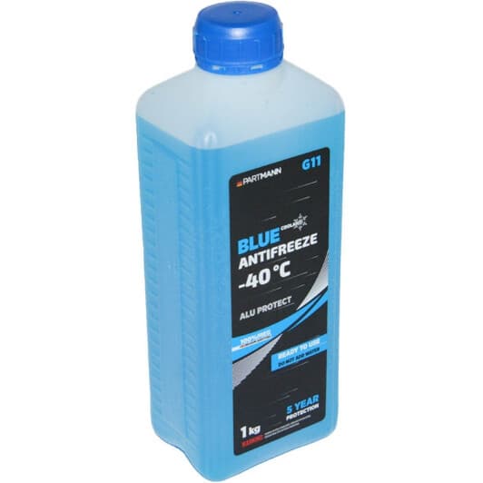PARTMANN G11 синий -40 °C готовый антифриз