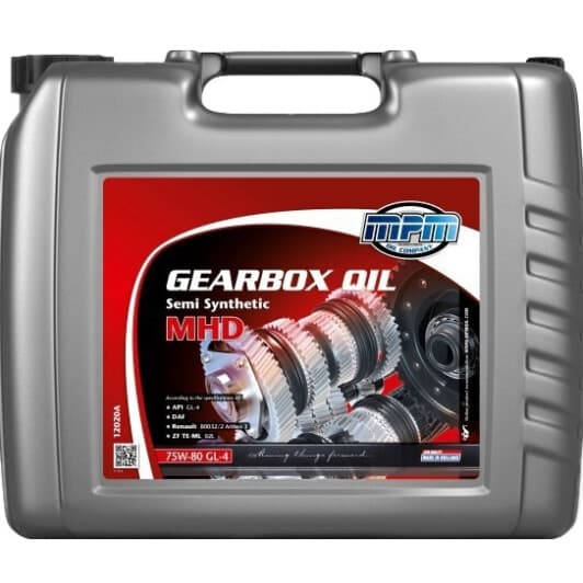 MPM MHD GL-4 75W-80 (20 л) трансмісійна олива