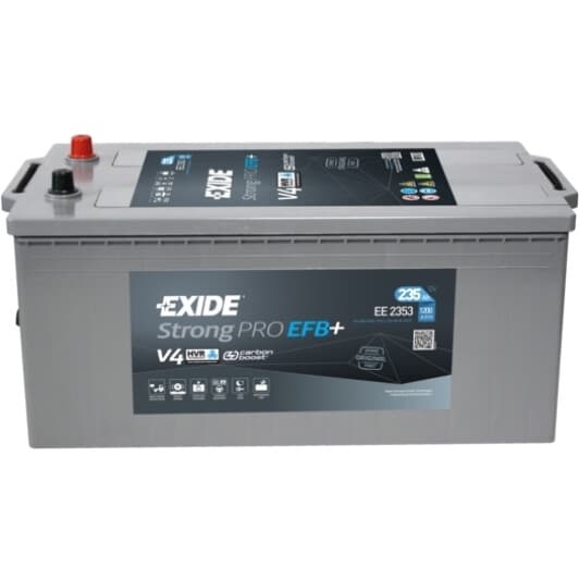 Аккумулятор Exide 6 CT-235-L StrongPRO EFB+ EE2353