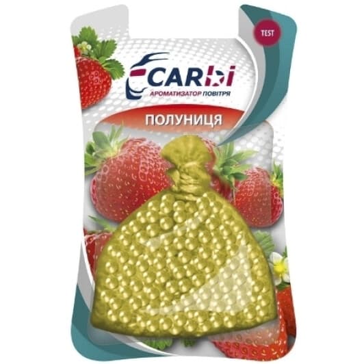 Ароматизатор CarBI Strawberry 15 г