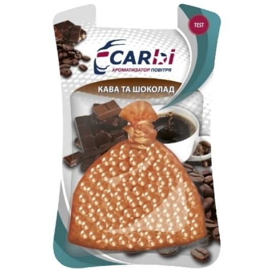 Ароматизатор CarBI Coffee + Chocolate 15 г