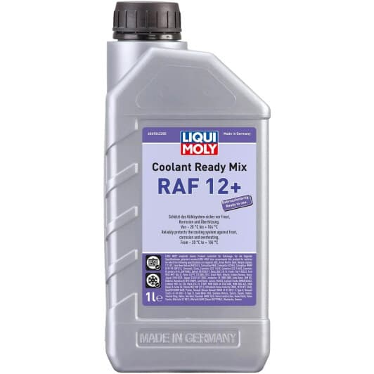 Liqui Moly RAF 12+ G12+ червоний -20 °C готовий антифриз