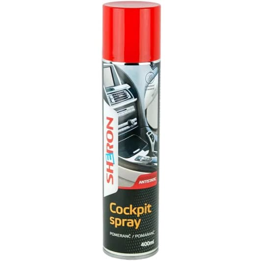 Поліроль для салону SHERON Cockpit Spray апельсин 400 мл