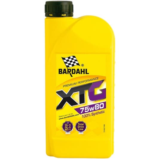 Bardahl XTG 75W-80 трансмісійна олива