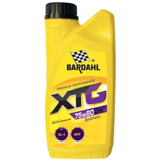 Bardahl XTG 75W-80 трансмісійна олива