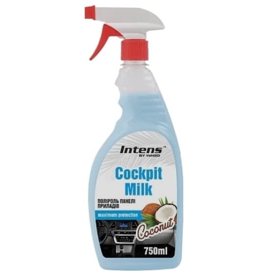 Полироль для салона Winso Intens Cockpit Milk кокос 750 мл