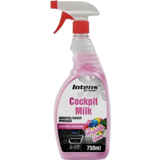 Поліроль для салону Winso Intens Cockpit Milk bubble gum 750 мл