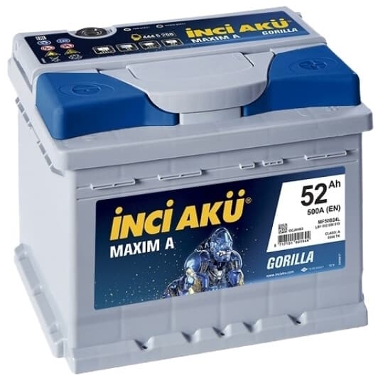 Аккумулятор Inci Aku 6 CT-52-R Maxim A Gorilla LB1052050013