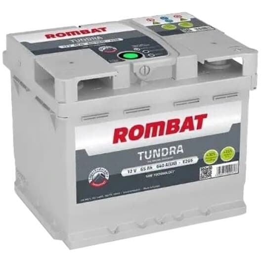 Аккумулятор Rombat 6 CT-65-R Tundra E265