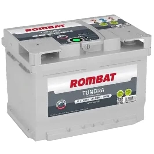 Аккумулятор Rombat 6 CT-60-R Tundra EB260