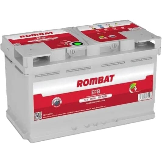 Акумулятор Rombat 6 CT-80-R EFB F480