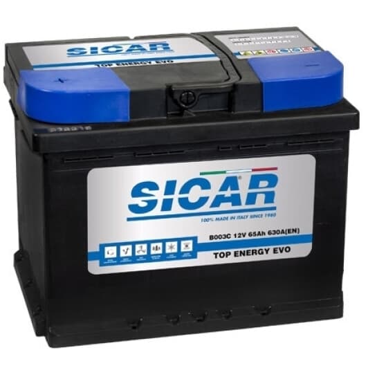 Аккумулятор Sicar 6 CT-65-L Top Energy Evo B003C
