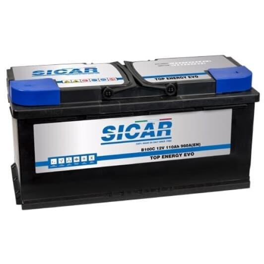 Аккумулятор Sicar 6 CT-110-R Top Energy Evo B100C