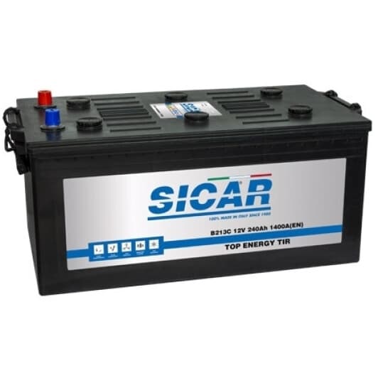Акумулятор Sicar 6 CT-240-L Top Energy TIR B213C