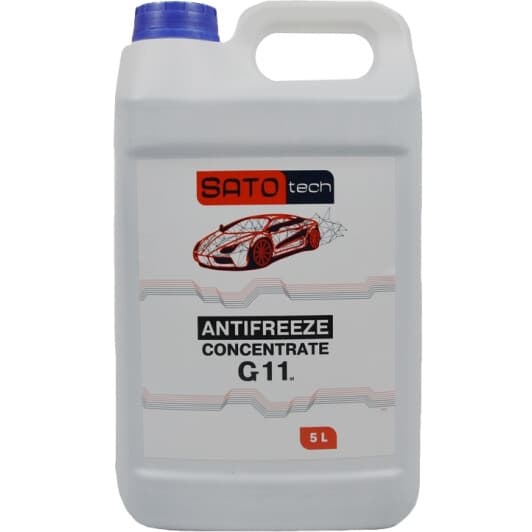 SATO tech Ready Mix G11 синий -35 °C, 5 л (G1105BRM) готовый антифриз
