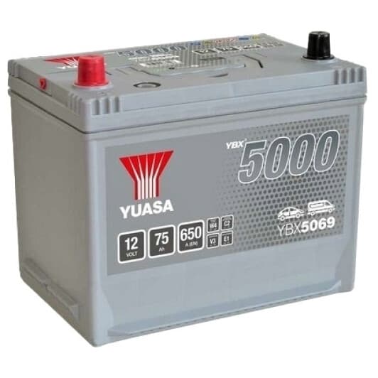 Акумулятор Yuasa 6 CT-75-L YBX 5000 YBX5069