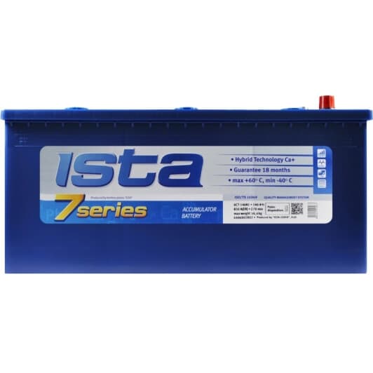 Аккумулятор Ista 6 CT-140-L 7 Series 6406002802