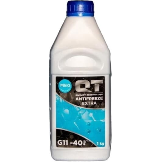 QT MEG Extra G11 синій -40 °C, 1 л (QT563401) готовий антифриз