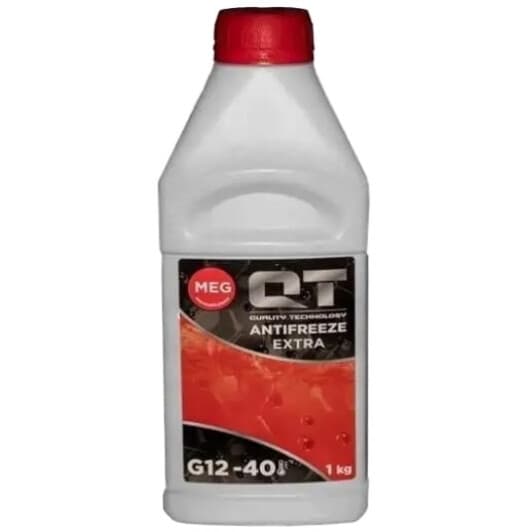 QT MEG Extra G12 червоний -40 °C, 1 л (QT561401) готовий антифриз