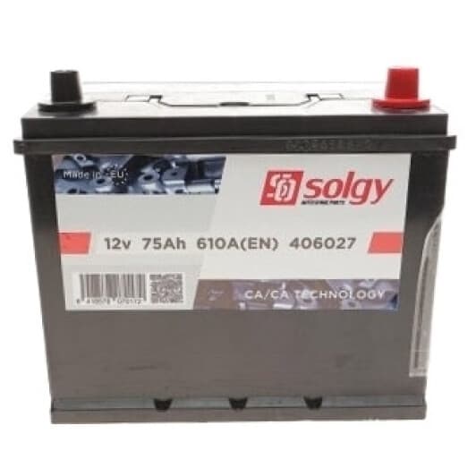 Аккумулятор Solgy 6 CT-75-R 406027