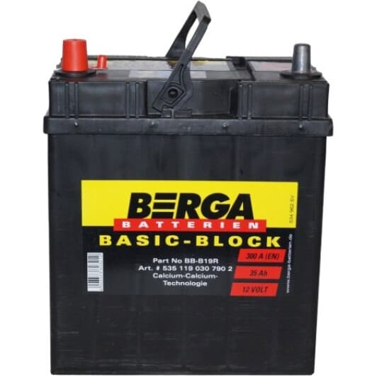 Аккумулятор Berga 6 CT-35-L Basic Block 535119030