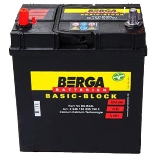 Акумулятор Berga 6 CT-45-L Basic Block 545157033
