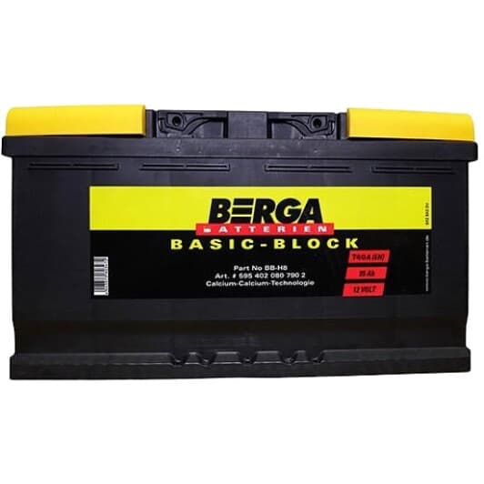 Акумулятор Berga 6 CT-95-R Basic Block 595402080