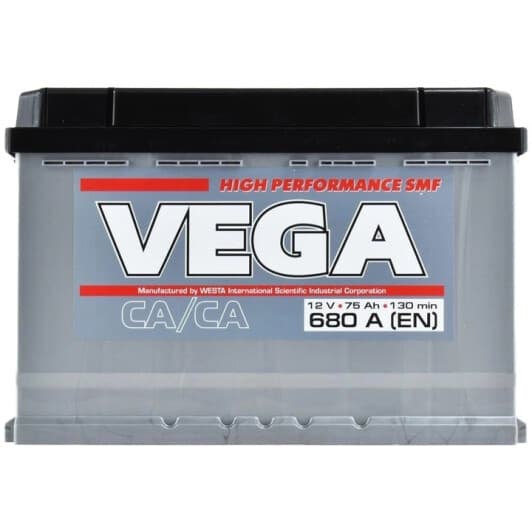 Аккумулятор VEGA 6 CT-75-R Standard v75068013