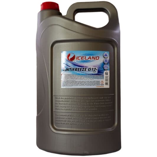 Iceland G12+ червоний -24 °C, 10 л (6574) готовий антифриз