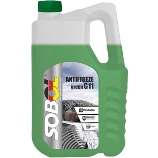 Sobol G11 зелений -30 °C, 5 л (7738) готовий антифриз