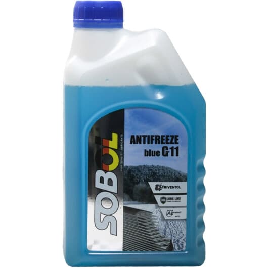 Sobol G11 синий -30 °C готовый антифриз