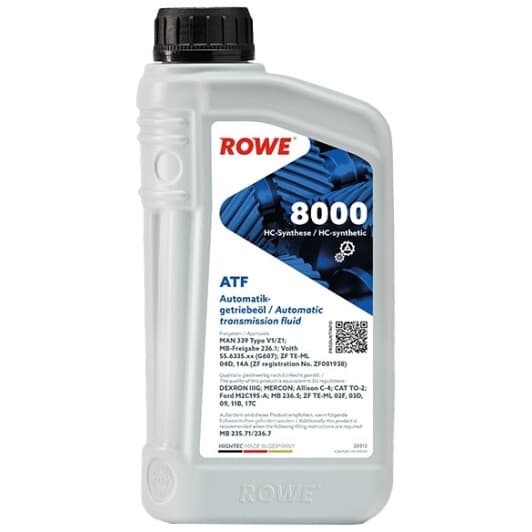 Rowe Hightec ATF 8000 трансмісійна олива