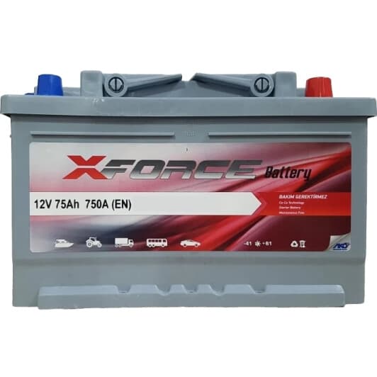 Аккумулятор X-Force 6 CT-75-R X57313