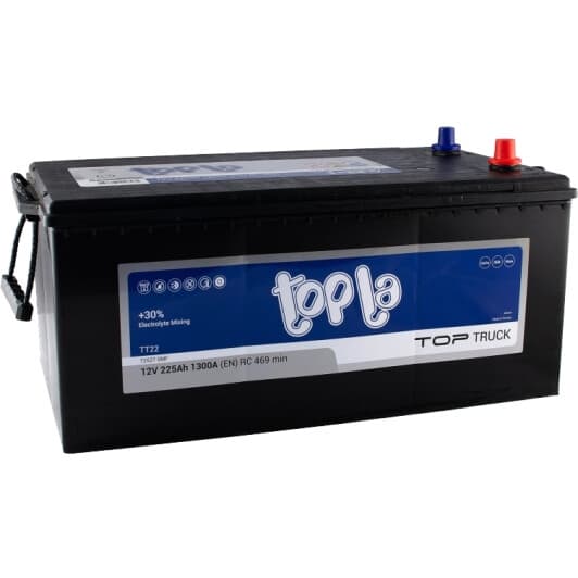 Аккумулятор Topla 6 CT-225-L Top Truck 125612