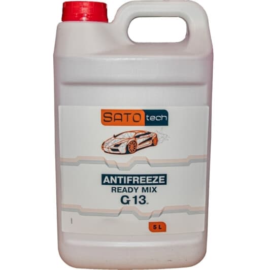 SATO tech Ready Mix G13 фиолетовый -35 °C, 5 л (G1305RRM) готовый антифриз