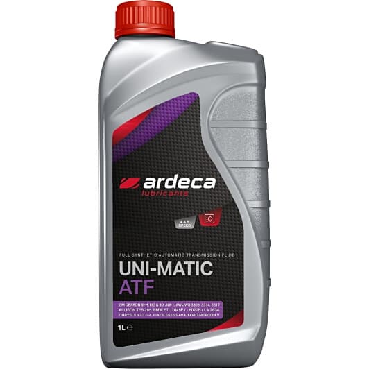 Трансмісійна олива Ardeca Uni-Matic ATF синтетична