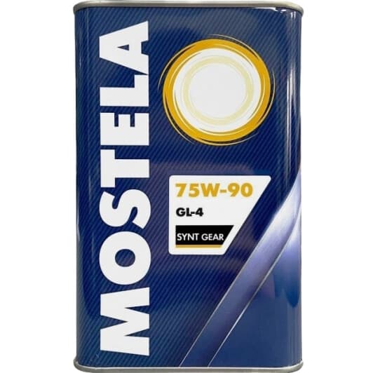 Трансмиссионное масло Mostela Synt Gear GL-4 75W-90 полусинтетическое