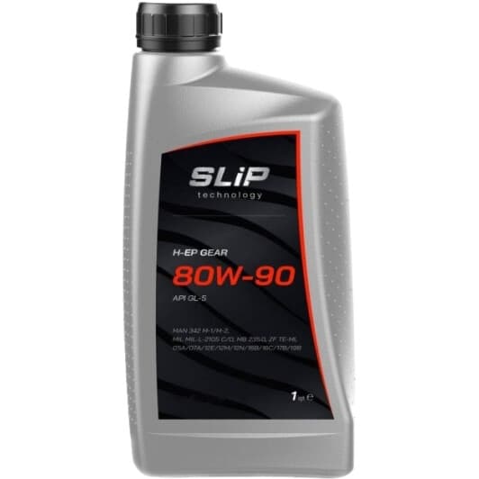 Трансмиссионное масло Slip H-EP Gear GL-5 80W-90 минеральное