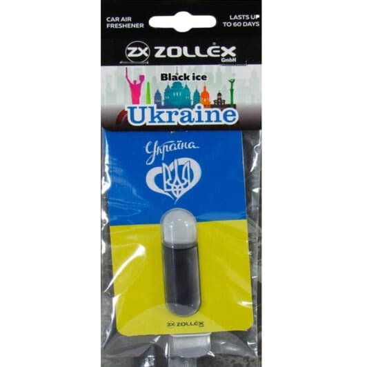 Ароматизатор Zollex Ukraine Black Ice 5 мл
