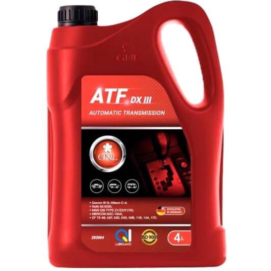 Трансмиссионное масло GNL ATF DX III синтетическое