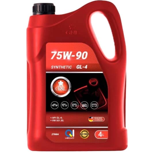 Трансмиссионное масло GNL GL-4 75W-90 синтетическое