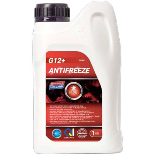 GNL G12+ красный -40 °C готовый антифриз