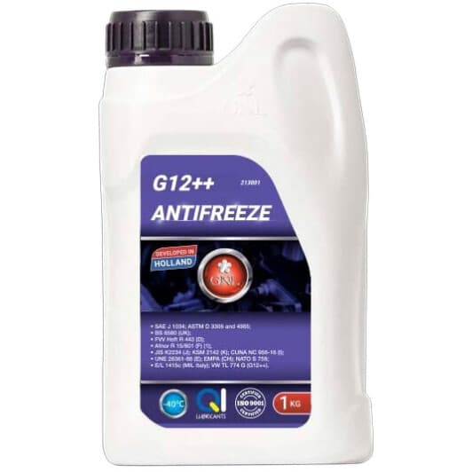 GNL G12++ фиолетовый -40 °C готовый антифриз