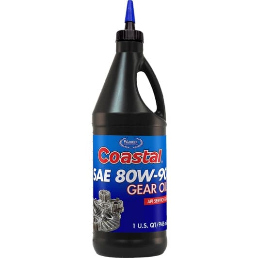 Трансмісійна олива Coastal Gear Oil MT-1 80W-90 синтетична