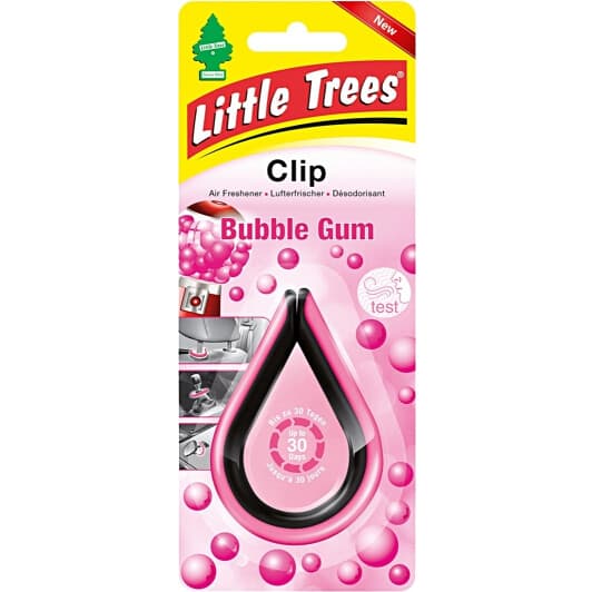 Ароматизатор Little Trees Clip Bubble Gum 30 г