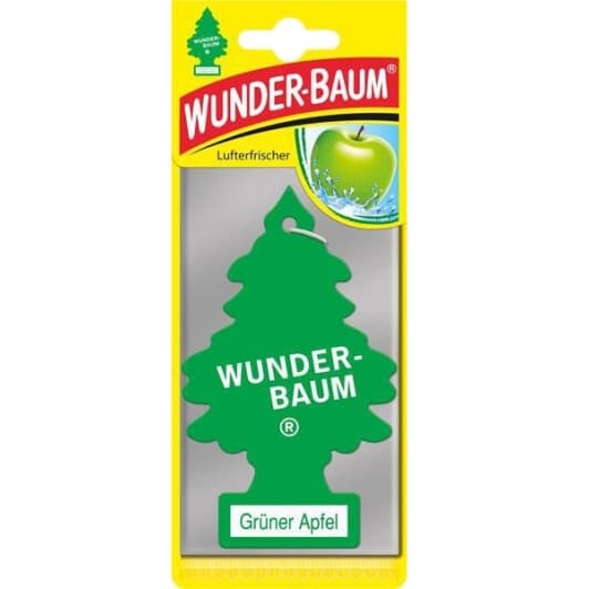 Ароматизатор Wunder-Baum Trees Green Apple
