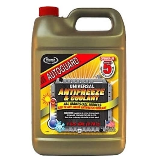 Autoguard Full Strength Extended Life жовтий готовий антифриз