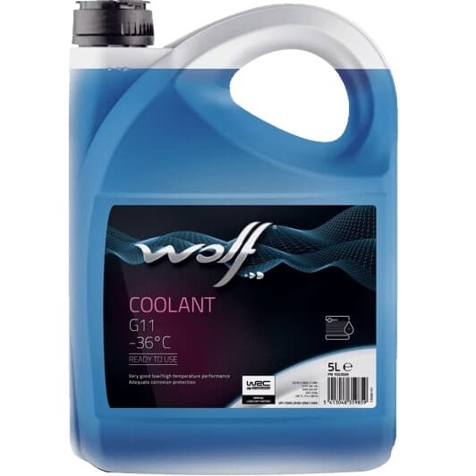 Wolf Coolant G11 синій -36 °C готовий антифриз